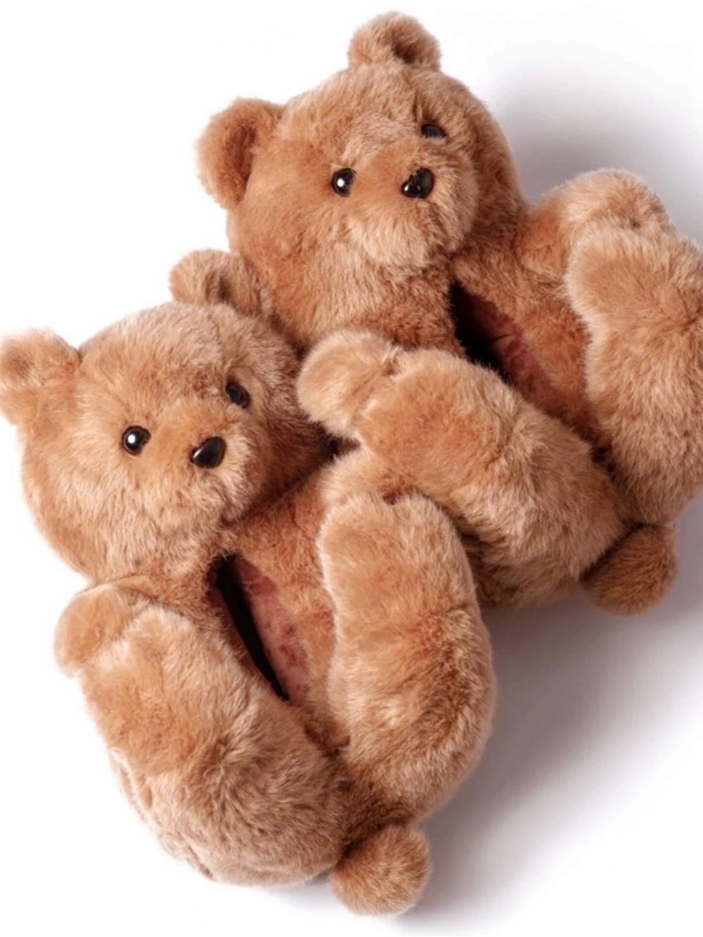 KONTERFEIT ORIGINAL BROWN TEDDY SLIPPERS
